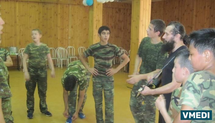 Детский патриотический лагерь Застава
